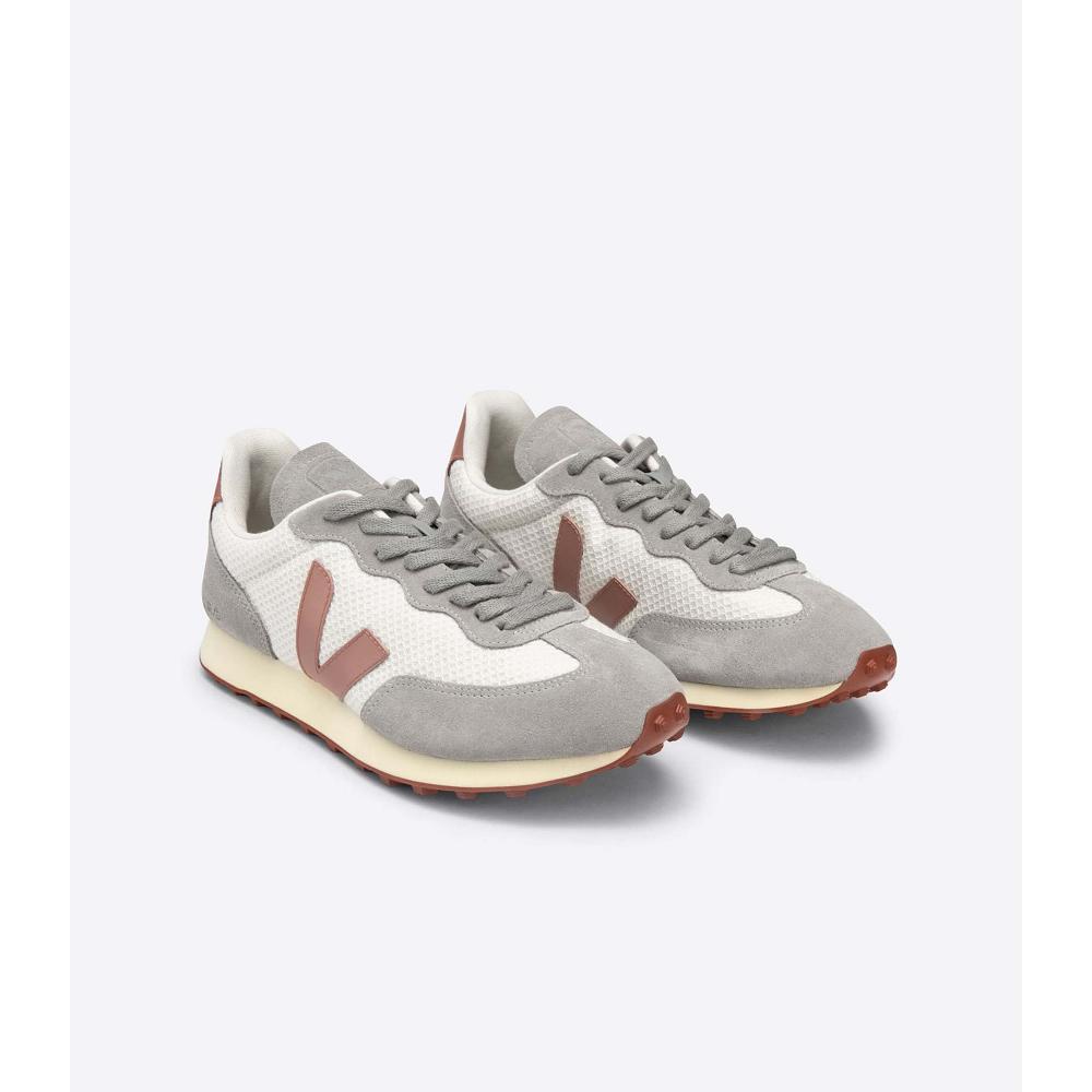 Veja RIO BRANCO HEXAMESH Women's Running Shoes White | CA 417SGL